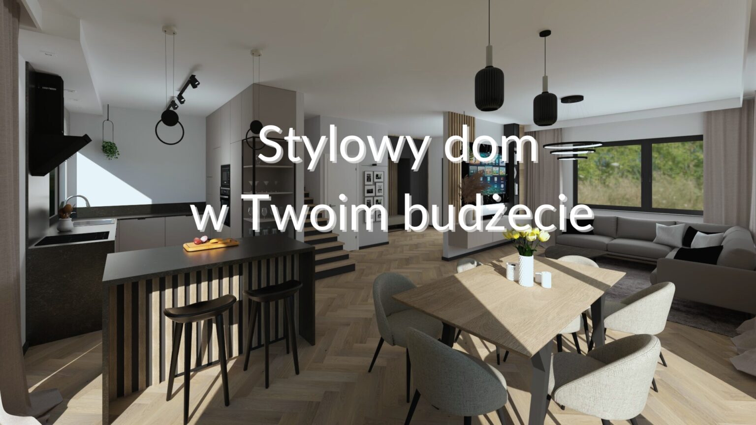 nowoczesny- minimalistyczny-salon-sciana-tv-z-lamelami